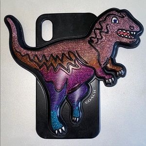 Coach phone case for iPhone X